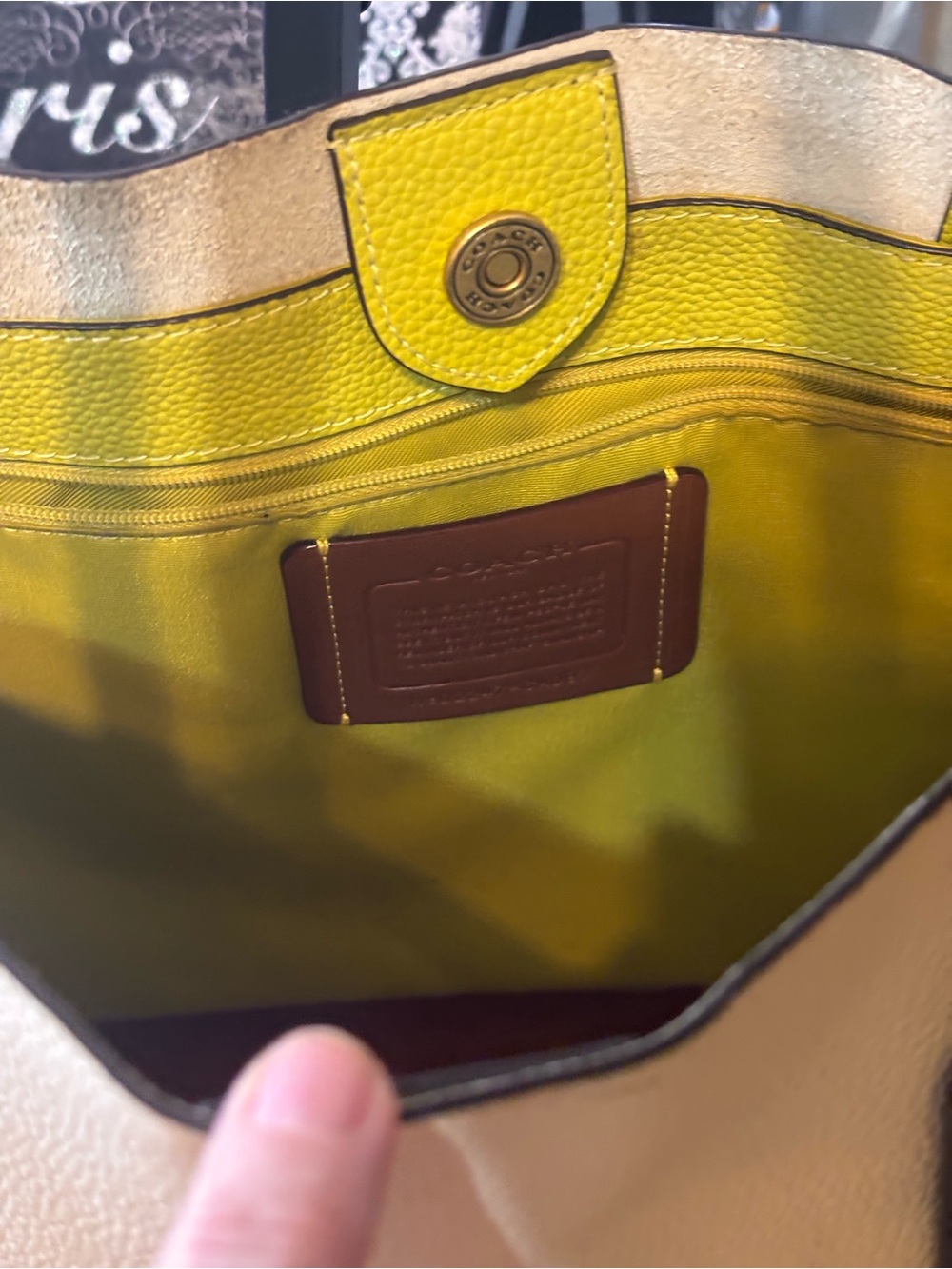 Coach Colorblock Bag - Picture 3 of 10